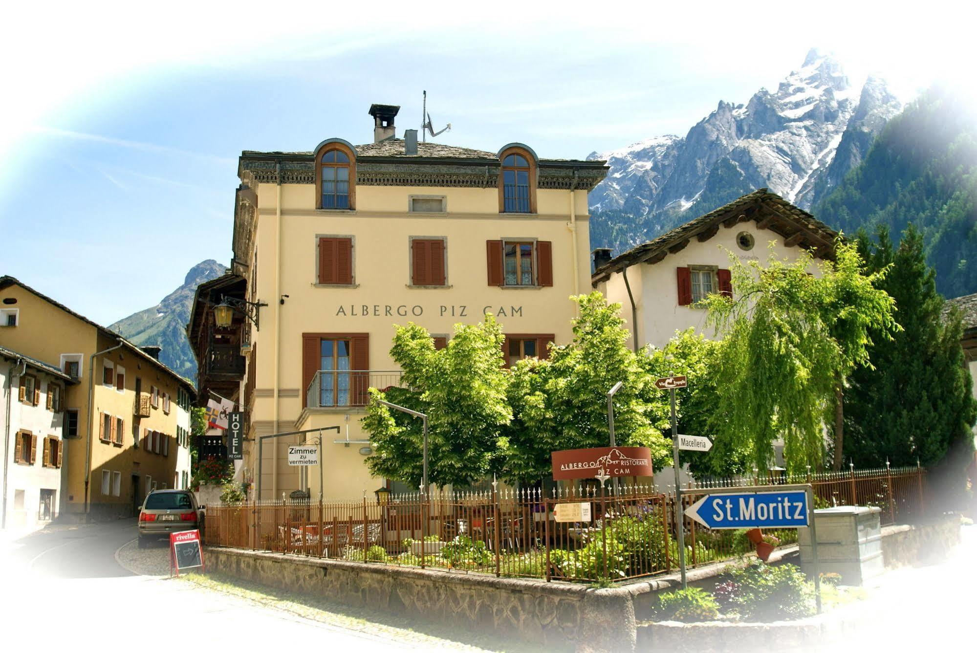Albergo Piz Cam Vicosoprano Экстерьер фото